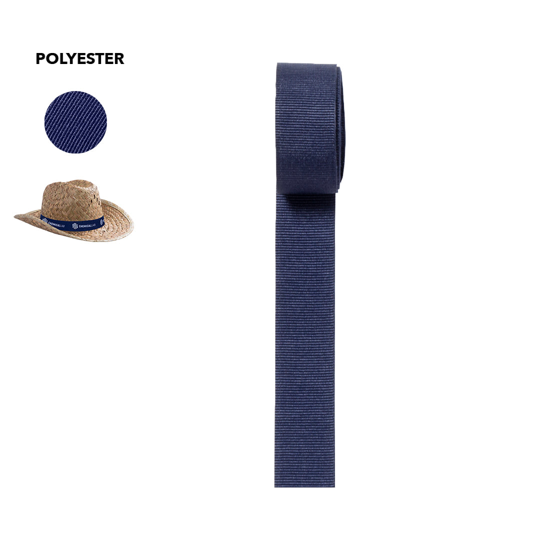 Fita de chapéu de poliéster